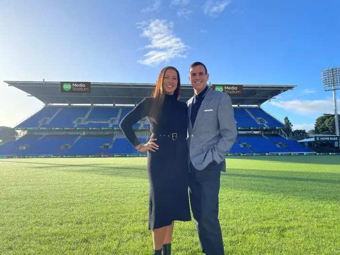 Media company sees its name in lights at Mt Smart Stadium
